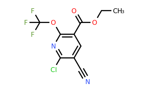 1803642-29-6 | Ethyl 2-chloro-3-cyano-6-(trifluoromethoxy)pyridine-5-carboxylate