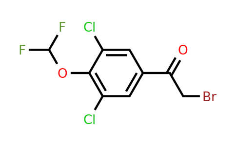 1803717-66-9 | 3',5'-Dichloro-4'-(difluoromethoxy)phenacyl bromide