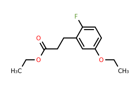 1803725-75-8 | Ethyl 5-ethoxy-2-fluorophenylpropanoate