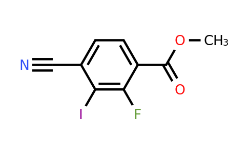 1803791-19-6 | Methyl 4-cyano-2-fluoro-3-iodobenzoate