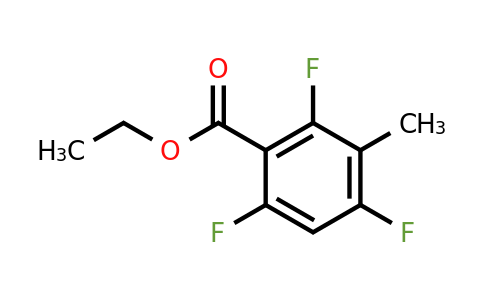 1803804-17-2 | Ethyl 3-methyl-2,4,6-trifluorobenzoate