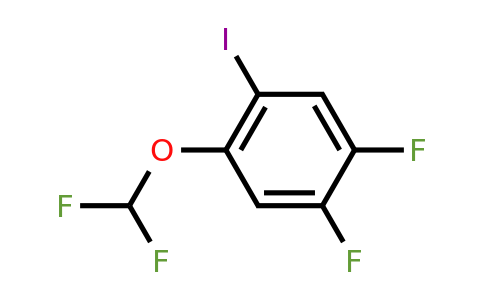 1803833-62-6 | 1,2-Difluoro-4-difluoromethoxy-5-iodobenzene