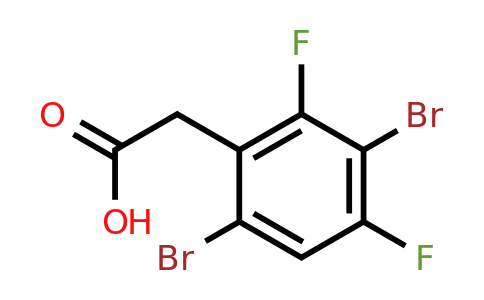 1803835-78-0 | 3,6-Dibromo-2,4-difluorophenylacetic acid