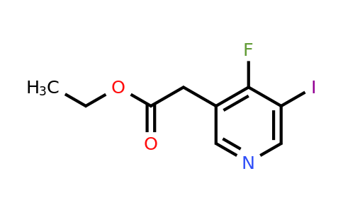 1803852-35-8 | Ethyl 4-fluoro-3-iodopyridine-5-acetate