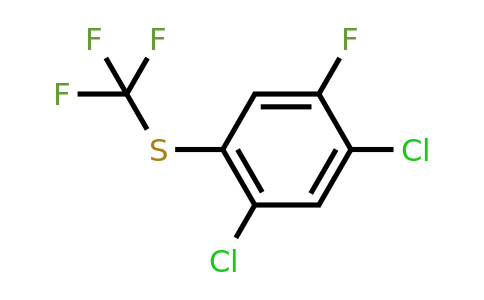 1803855-00-6 | 1,5-Dichloro-2-fluoro-4-(trifluoromethylthio)benzene