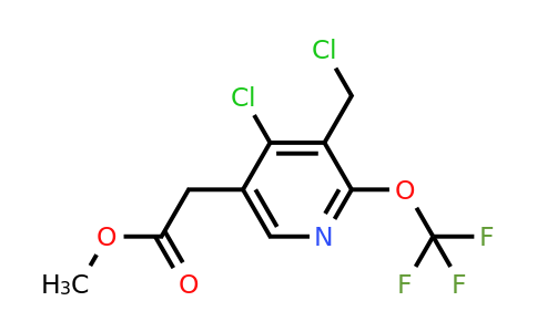 1803963-40-7 | Methyl 4-chloro-3-(chloromethyl)-2-(trifluoromethoxy)pyridine-5-acetate