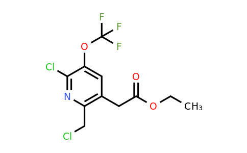 1804003-08-4 | Ethyl 2-chloro-6-(chloromethyl)-3-(trifluoromethoxy)pyridine-5-acetate