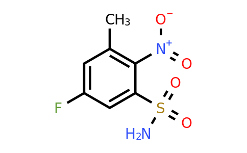 5-Fluoro-3-methyl-2-nitrobenzenesulfonamide