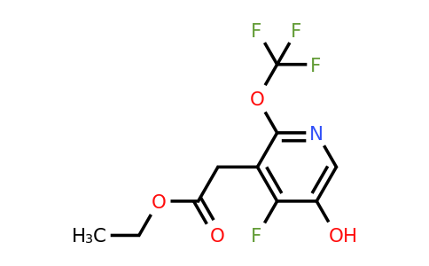 1804318-47-5 | Ethyl 4-fluoro-5-hydroxy-2-(trifluoromethoxy)pyridine-3-acetate