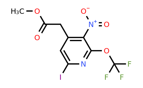 1804348-49-9 | Methyl 6-iodo-3-nitro-2-(trifluoromethoxy)pyridine-4-acetate