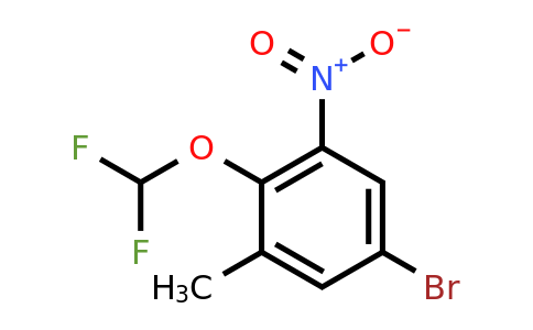 1804409-31-1 | 5-Bromo-2-difluoromethoxy-3-nitrotoluene