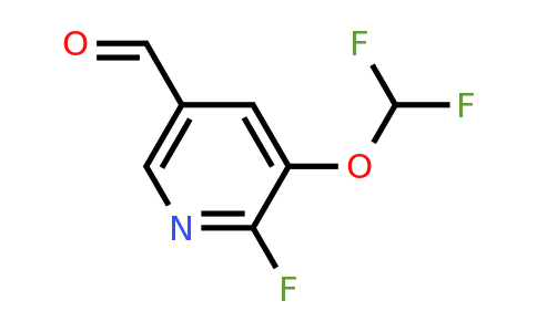 1804418-64-1 | 3-Difluoromethoxy-2-fluoro-5-formylpyridine