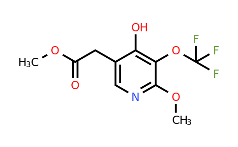 1804434-77-2 | Methyl 4-hydroxy-2-methoxy-3-(trifluoromethoxy)pyridine-5-acetate