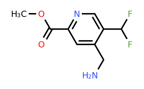 1804441-45-9 | Methyl 4-(aminomethyl)-5-(difluoromethyl)pyridine-2-carboxylate