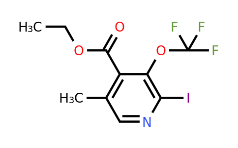 1804735-37-2 | Ethyl 2-iodo-5-methyl-3-(trifluoromethoxy)pyridine-4-carboxylate