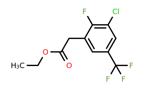 1804880-54-3 | Ethyl 3-chloro-2-fluoro-5-(trifluoromethyl)phenylacetate