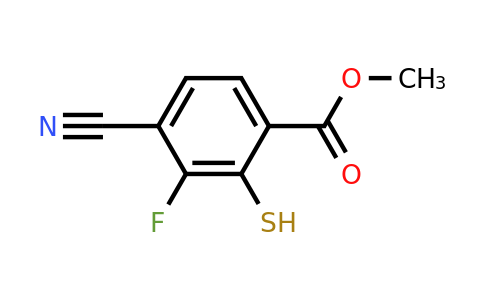 1804909-61-2 | Methyl 4-cyano-3-fluoro-2-mercaptobenzoate