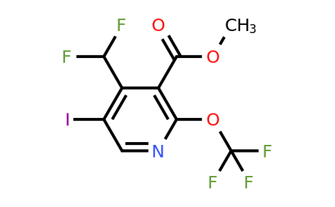 1804917-48-3 | Methyl 4-(difluoromethyl)-5-iodo-2-(trifluoromethoxy)pyridine-3-carboxylate