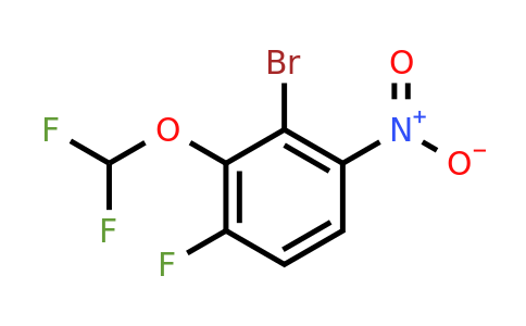 1805023-68-0 | 1-Bromo-2-difluoromethoxy-3-fluoro-6-nitrobenzene