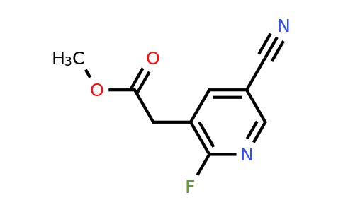 1805055-94-0 | Methyl 5-cyano-2-fluoropyridine-3-acetate