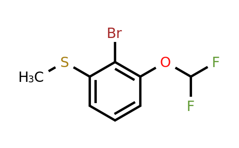 1805104-13-5 | 2-Bromo-3-(difluoromethoxy)thioanisole