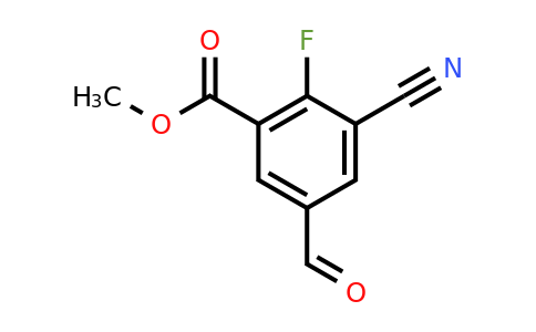 1805165-04-1 | Methyl 3-cyano-2-fluoro-5-formylbenzoate