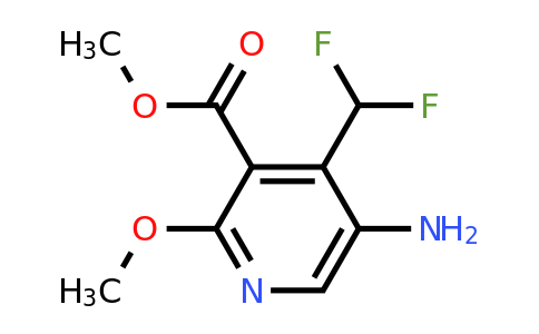 1805222-00-7 | Methyl 5-amino-4-(difluoromethyl)-2-methoxypyridine-3-carboxylate