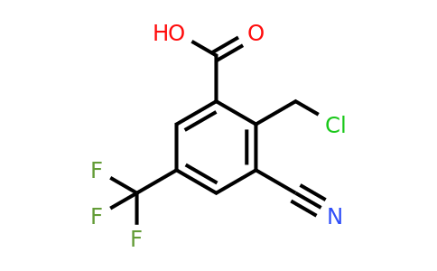 1805234-47-2 | 2-Chloromethyl-3-cyano-5-(trifluoromethyl)benzoic acid