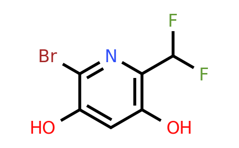 1805282-74-9 | 2-Bromo-6-(difluoromethyl)-3,5-dihydroxypyridine