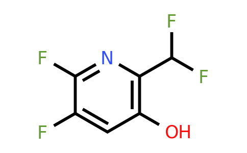 1805335-66-3 | 2,3-Difluoro-6-(difluoromethyl)-5-hydroxypyridine