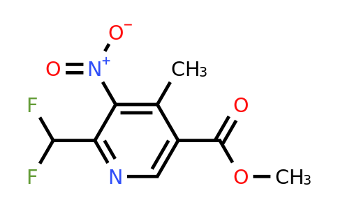 1805469-53-7 | Methyl 2-(difluoromethyl)-4-methyl-3-nitropyridine-5-carboxylate