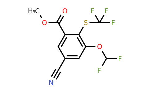 1805481-86-0 | Methyl 5-cyano-3-difluoromethoxy-2-(trifluoromethylthio)benzoate