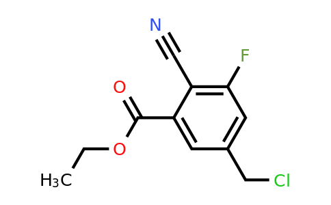 1805494-00-1 | Ethyl 5-chloromethyl-2-cyano-3-fluorobenzoate