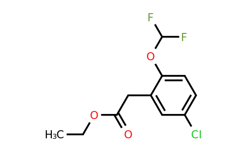 1805527-92-7 | Ethyl 5-chloro-2-(difluoromethoxy)phenylacetate