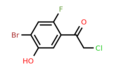 1805554-44-2 | 4'-Bromo-2'-fluoro-5'-hydroxyphenacyl chloride