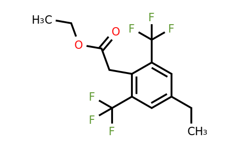 1805564-03-7 | Ethyl 2,6-bis(trifluoromethyl)-4-ethylphenylacetate