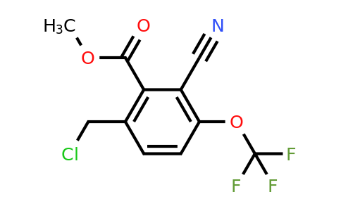 1805650-21-8 | Methyl 6-chloromethyl-2-cyano-3-(trifluoromethoxy)benzoate