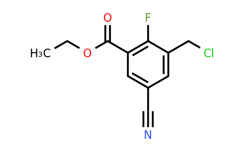 1805650-46-7 | Ethyl 3-chloromethyl-5-cyano-2-fluorobenzoate