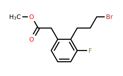 1805705-19-4 | Methyl 2-(3-bromopropyl)-3-fluorophenylacetate