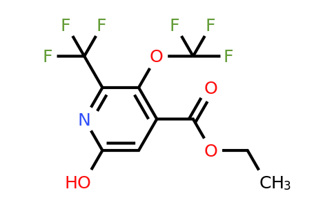 1806043-50-4 | Ethyl 6-hydroxy-3-(trifluoromethoxy)-2-(trifluoromethyl)pyridine-4-carboxylate