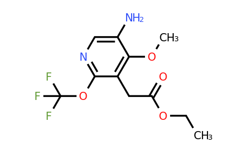 1806107-77-6 | Ethyl 5-amino-4-methoxy-2-(trifluoromethoxy)pyridine-3-acetate