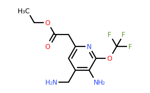 1806116-21-1 | Ethyl 3-amino-4-(aminomethyl)-2-(trifluoromethoxy)pyridine-6-acetate