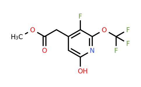 1806142-12-0 | Methyl 3-fluoro-6-hydroxy-2-(trifluoromethoxy)pyridine-4-acetate