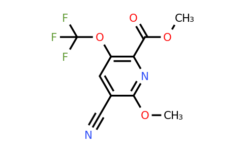 1806157-89-0 | Methyl 3-cyano-2-methoxy-5-(trifluoromethoxy)pyridine-6-carboxylate