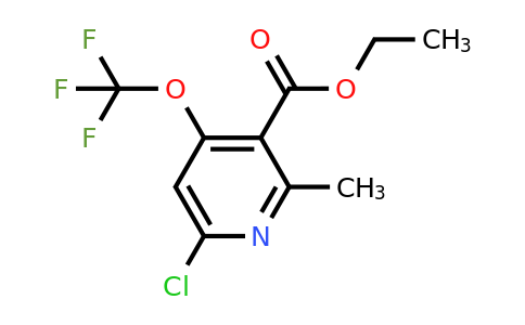 1806167-03-2 | Ethyl 6-chloro-2-methyl-4-(trifluoromethoxy)pyridine-3-carboxylate