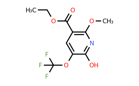 1806235-35-7 | Ethyl 2-hydroxy-6-methoxy-3-(trifluoromethoxy)pyridine-5-carboxylate