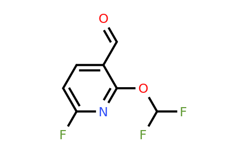 1806275-20-6 | 2-Difluoromethoxy-6-fluoro-3-formylpyridine