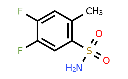 1806332-40-0 | 4,5-Difluoro-2-methylbenzenesulfonamide