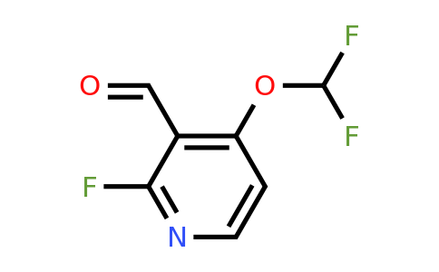 1806333-91-4 | 4-Difluoromethoxy-2-fluoro-3-formylpyridine
