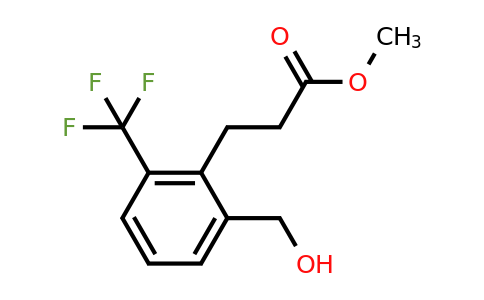 1806410-32-1 | Methyl 3-(2-(hydroxymethyl)-6-(trifluoromethyl)phenyl)propanoate